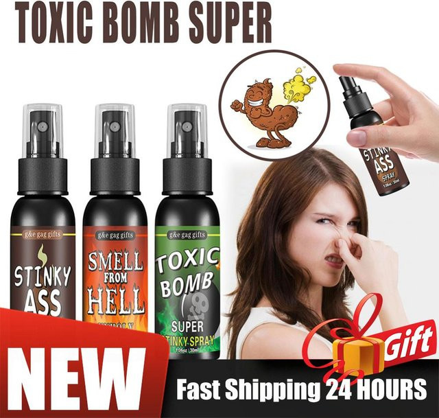 APWIKOGER Halloween Furz-Spray, Scherzartikel, Geruchsspray, 1-3 Stück - Bild 1