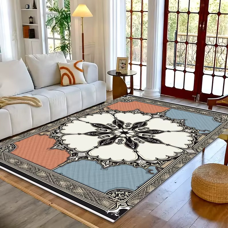 RAKKS Kristallteppich im marokkanischen Stil, modern und rechteckig, Multicolour - Bild 3