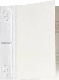 Durable Filefix maxi selbstklebende Dokumentenhalter aus PVC, transparent, 50 Stück - Bild 1