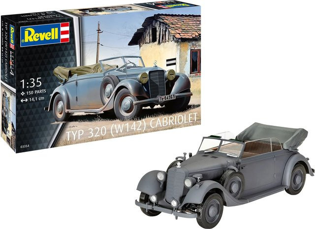 Revell Typ 320 (W142) Cabriolet, Modellbau, 1:35, ab 12 Jahren - Bild 1