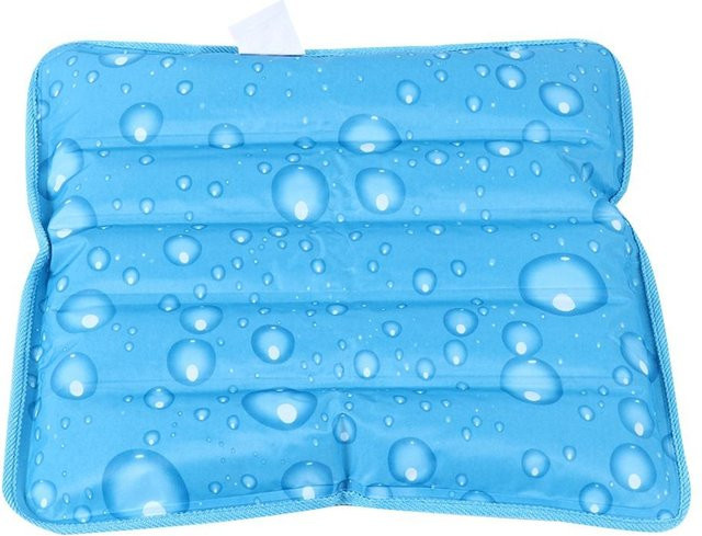 FunCouples Eiskissen Water Droplets blau, weiches Wasserkissen für Erwachsene, B/B/H: 36,0 x 36,0 x 1,0 cm - Bild 1
