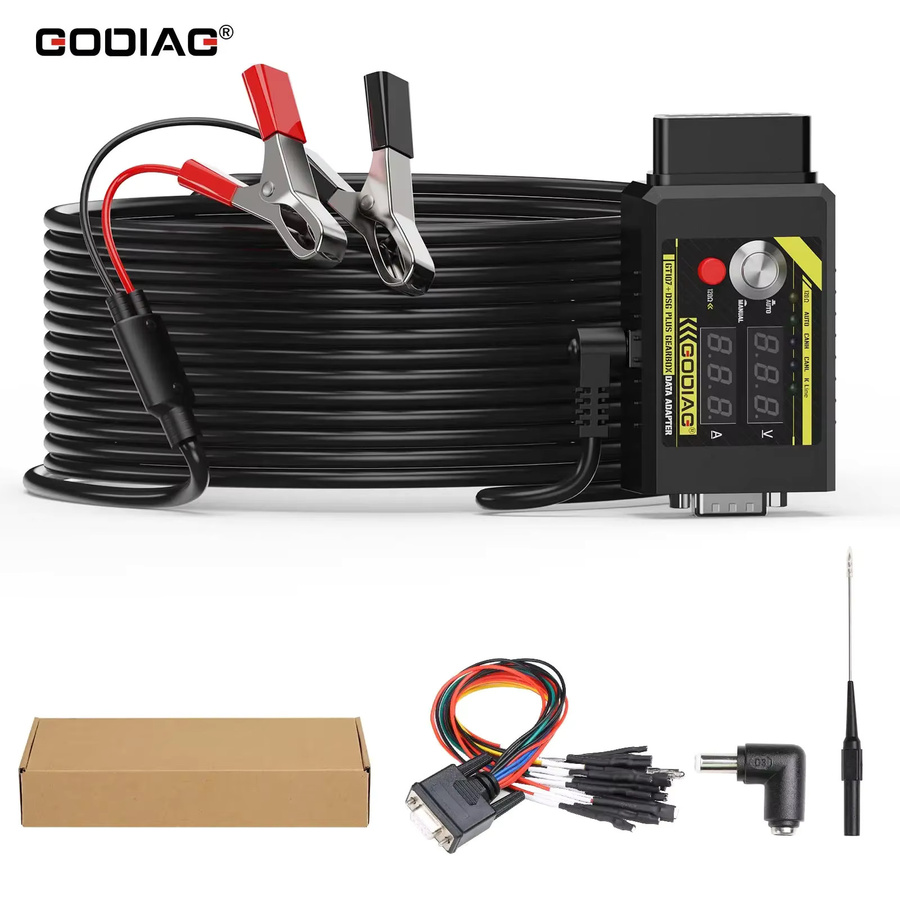 GODIAG GT107 Plus ECU Programmieradapter und DSG Getriebe Universal Jumper in Schwarz für Benz, BMW, DQ250, DQ200, VL381, VL300, DQ500 und DL501 - Bild 6