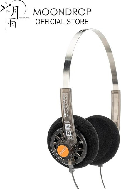 Moondrop Old Fashioned On-Ear-Kopfhörer mit 40mm dynamischem Treiber, 0,78-2-Pin und 3,5mm Stecker - Bild 1