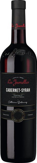Les Jamelles Rotwein Cabernet Sauvignon & Syrah, 2024, Languedoc-Roussillon, trocken, 0,75 l - Bild 1