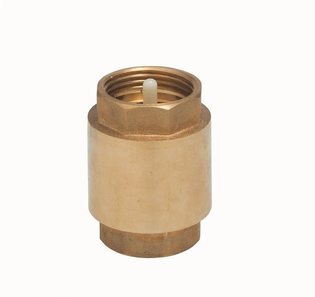 LUX-TOOLS Zwischenventil aus Messing in Gold mit IG 24,1 mm (Rp 3/4) - Bild 1