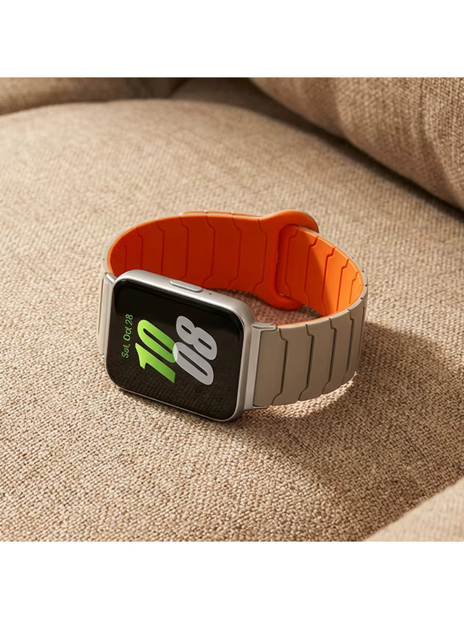 CHIICSMART Uhrenarmband Silikon, Weiß, Samsung Galaxy Fit 3, Unisex - Bild 6