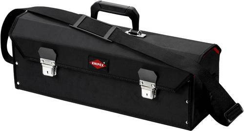Knipex Universal Werkzeugtasche Traditionell unbestückt Schwarz-Rot B: 52,0 cm, H: 20,0 cm, T: 23,0 cm - Bild 1