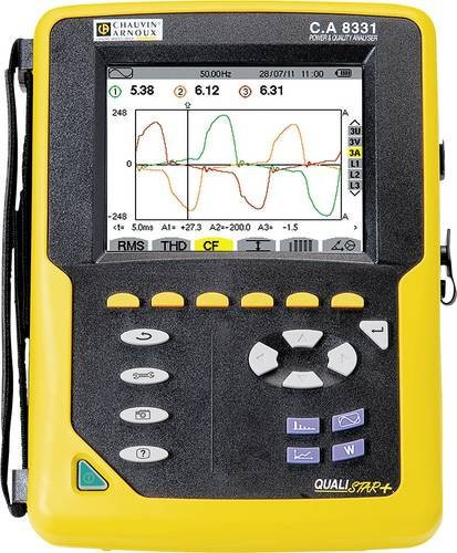 Chauvin Arnoux C.A 8331 Netz-Analysegerät 3phasig mit Loggerfunktion in Gelb - Bild 1