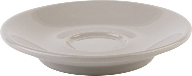 APS Espressountertassen SNUG aus Porzellan, Beige, 6er Pack, B: 11,5 cm, T: 11,5 cm, H: 2 cm - Bild 1