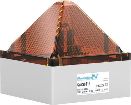 Pfannenberg Blitzleuchte QUADRO F12 230 AC AM in Orange - Bild 1