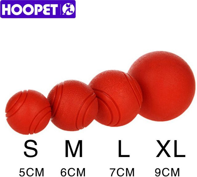 HOOPET Gummiball, Hundespielzeug, rot - Bild 1