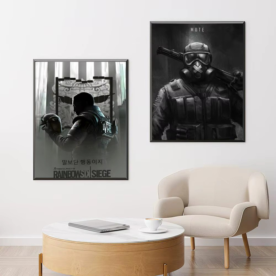 Tom Clancy's Rainbow Six Siege Wandkunst Poster wasserfest und selbstklebend - Bild 4