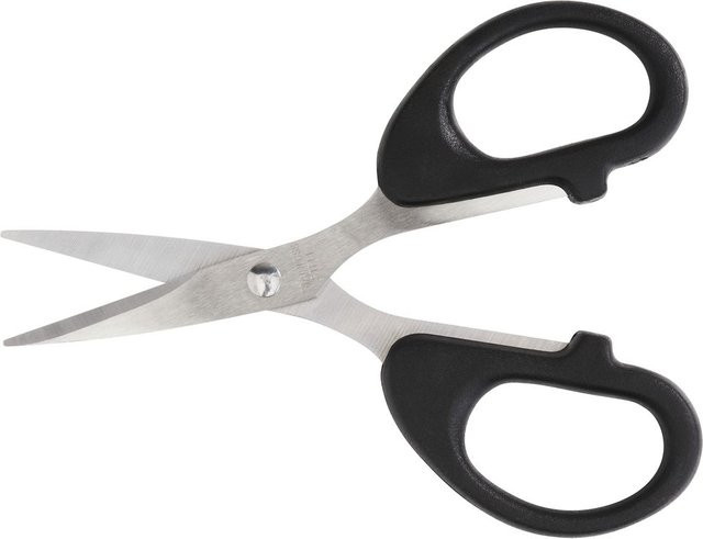 VBS Bastelschere Spitz in Schwarz aus Metall und Kunststoff - Bild 1