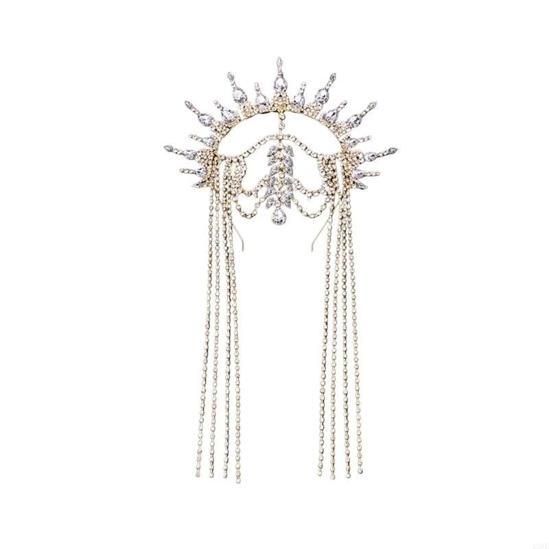 Y3NE Haarband, Strass-Krone, Damen - Bild 3