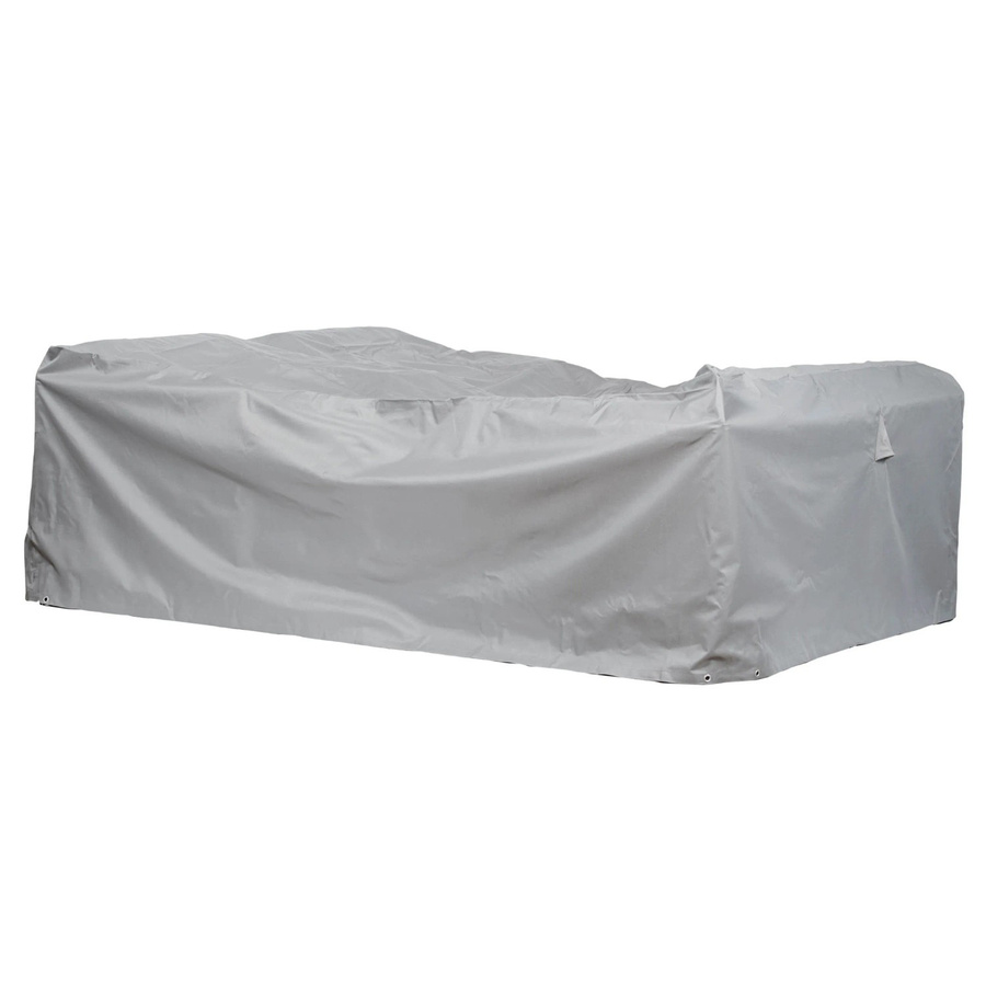 Mehr Garten Protect Schutzhülle für Eck-Loungegruppen, rechteckig oder quadratisch, grau, B/T/H: 315 x 315 x 80 cm - Bild 2