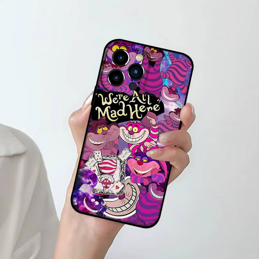 C-Cheshire Cat Handyhülle für iPhone 11 bis iPhone 17 Pro Max in Multicolour - Bild 2