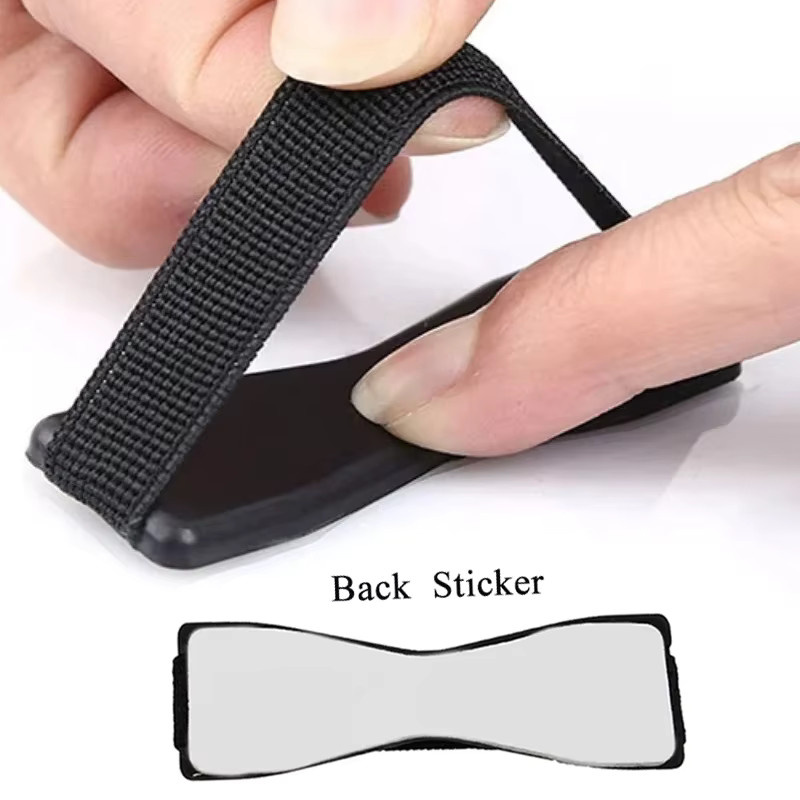 FANHUN Universeller Handyhalter mit Fingerring-Ständer und Tablet-Halterung in Schwarz - Bild 5