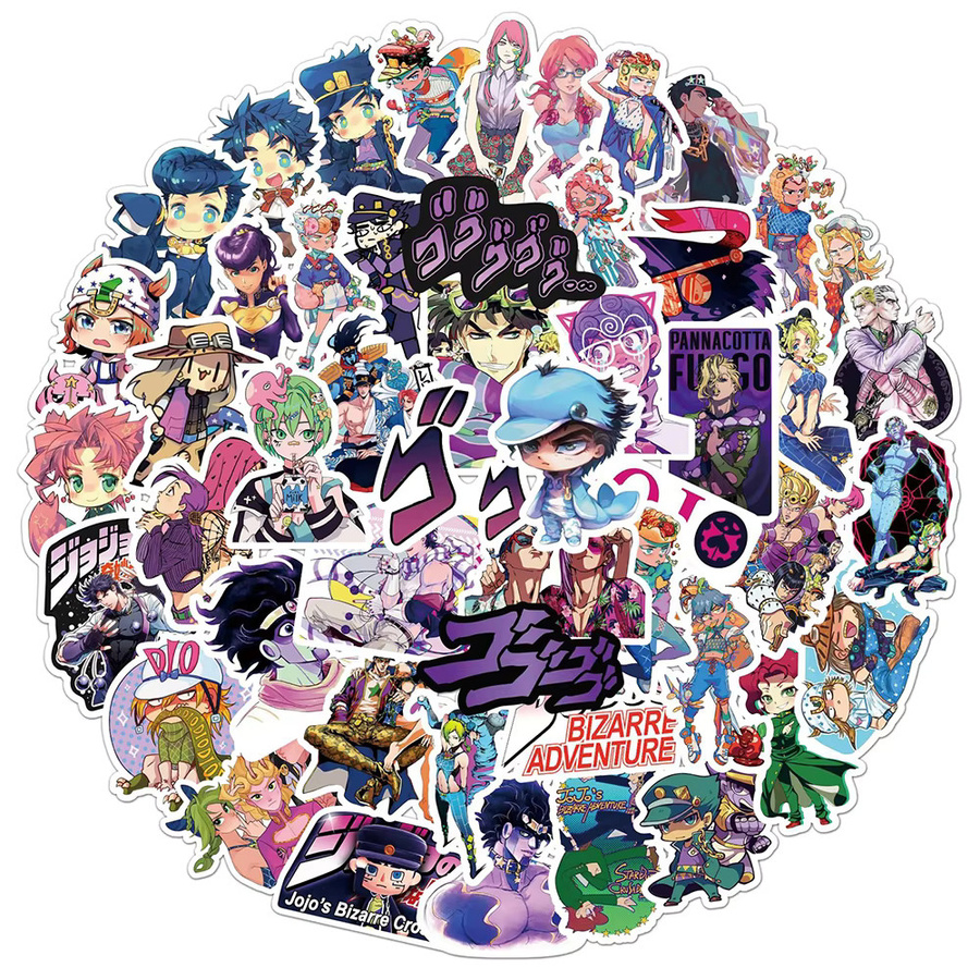 Bandai JoJo Bizarre Adventure Aufkleber, Bunt / Mehrfarbig - Bild 2