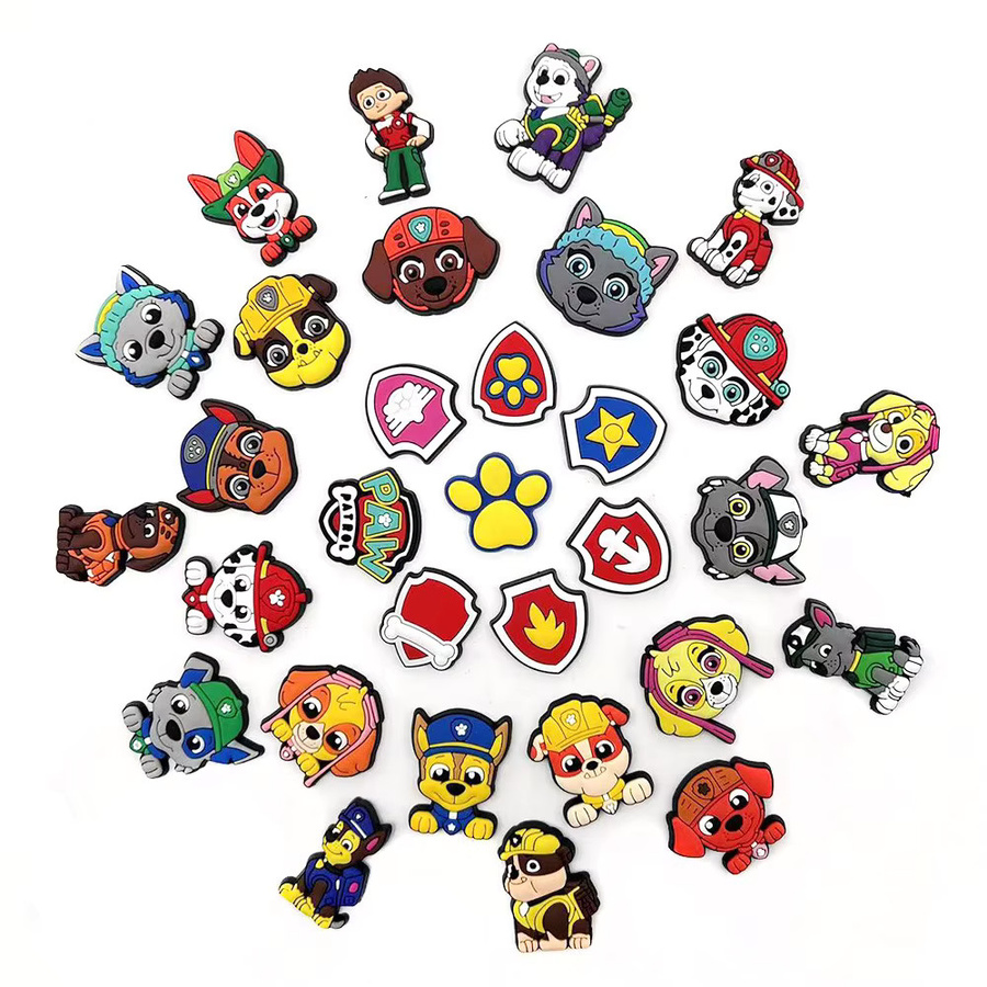 Potdemiel Schuhcharms, 31-teiliges Set, Cartoon-Hunde, Kinder - Bild 4