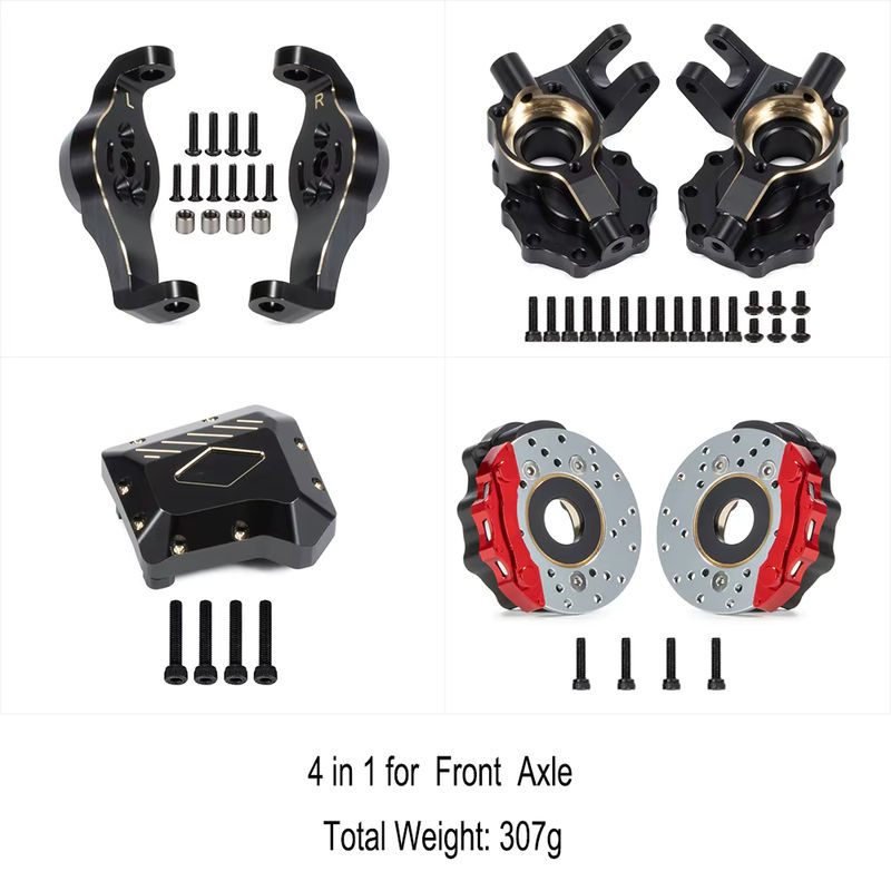 MALOM RC TRX4 Chassis Achse Messinggewichte Portalantriebsgehäuse 1/10 Zubehör - Bild 4