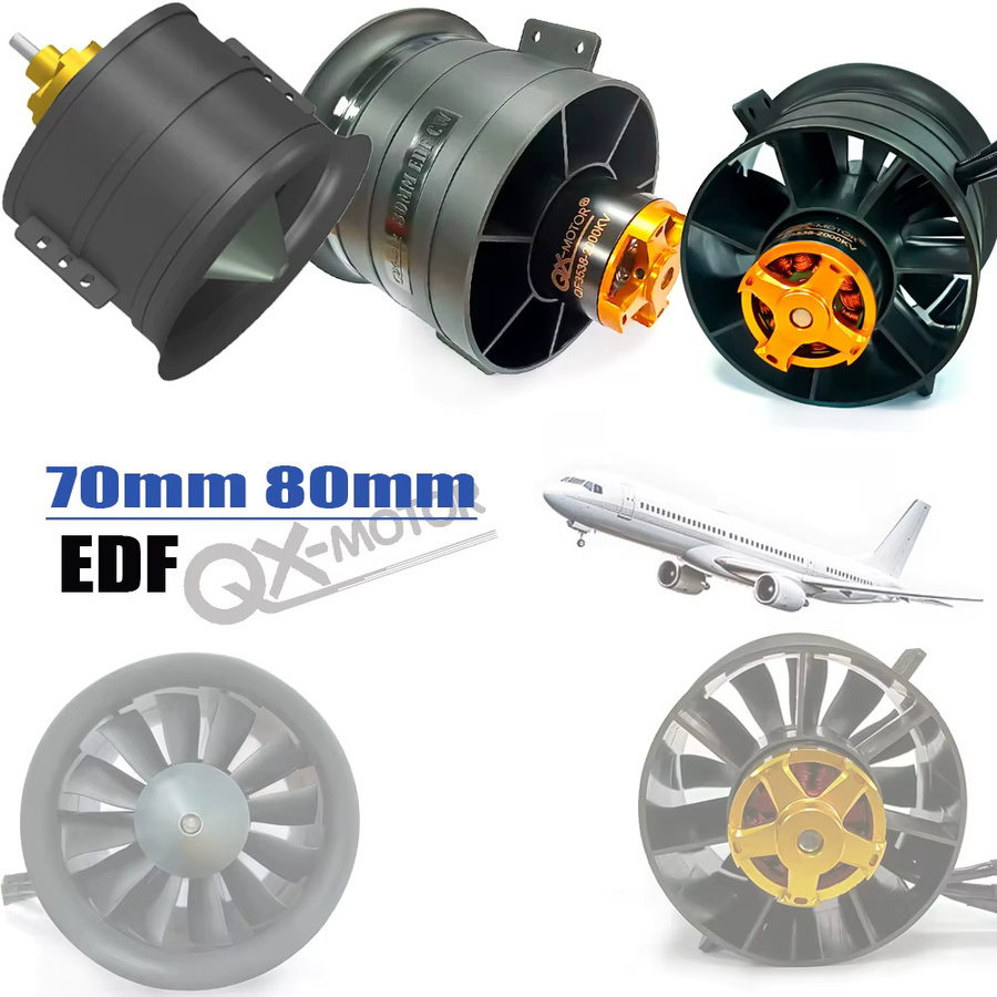 QX-MOTOR EDF 12-Blatt-Kanalventilator mit bürstenlosem Motor - Bild 5