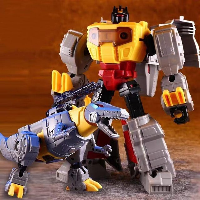 Yiran toy Transformation G1 Splicing Actionfigur, Roboter - Bild 1