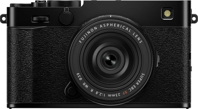 Fujifilm X-E5 spiegellose APS-C Kamera in Schwarz mit 23mm f/2.8 Objektiv - Bild 1