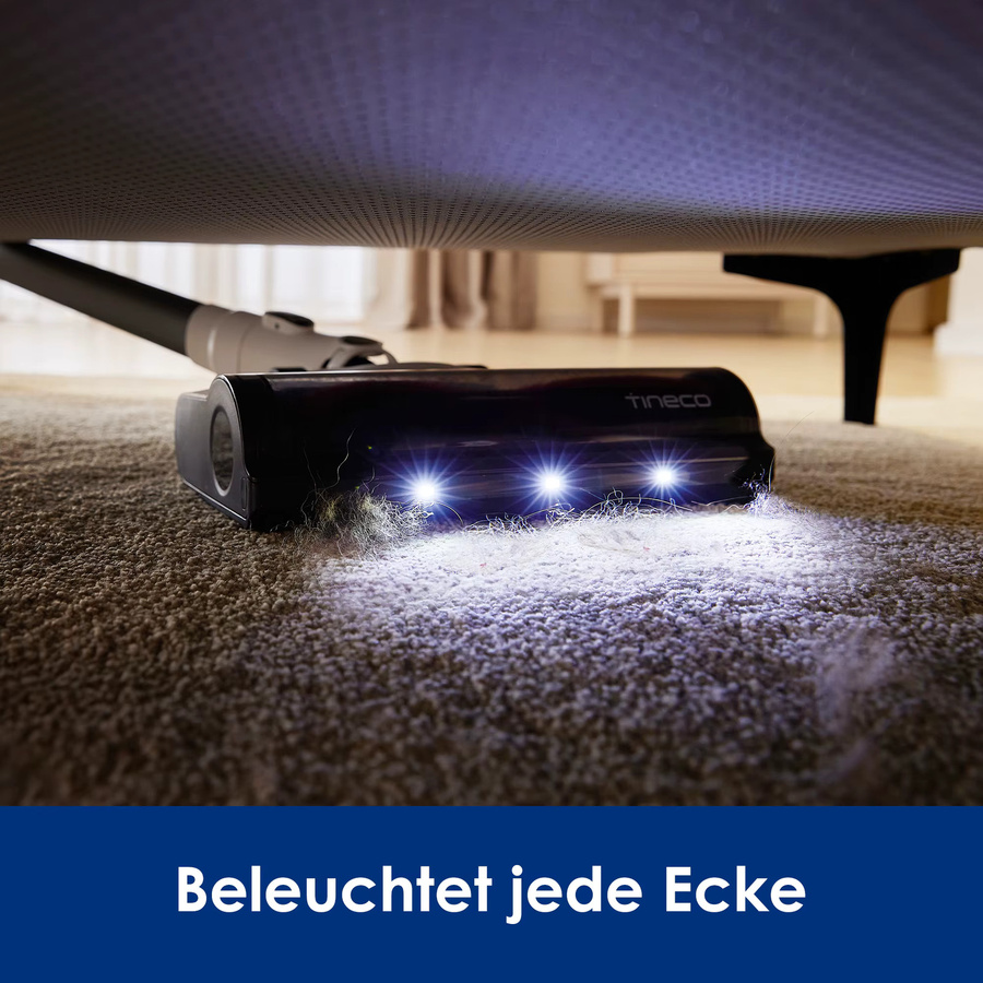 Tineco A30S Akku Staubsauger kabelloser Stabstaubsauger mit 160W und 20000pa, 60 Min. Laufzeit, Handstaubsauger mit 1L Staubbehälter und ZeroTangle Bürste für Tierhaare und Hartböden - Bild 5