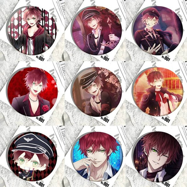 Brosche Anime Diabolik Lovers Sakamaki Ayato, Anstecknadel - Bild 1