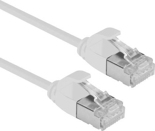 Roline RJ45 Patchkabel CAT 6a U/FTP Ethernet LAN in Grau, Länge: 1,50 m - Bild 1