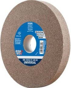 PFERD Schleifbockscheibe A60 Braun für universelle Schleifaufgaben Durchmesser: 250 mm, Bohrung: 51 mm, Breite: 25 mm - Bild 1