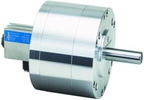 RÖHM Luft-Vollspannzylinder LVS-105 HK in Silber - Bild 1
