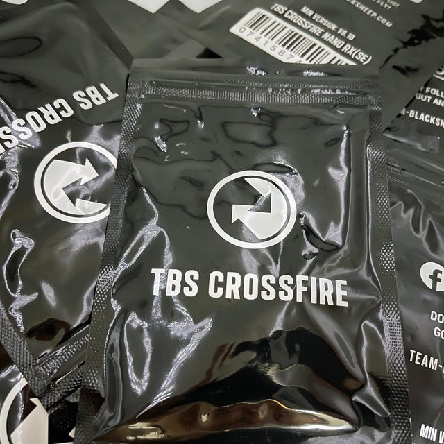TBS Crossfire Nano RX V2 Empfänger für FPV-Kreuzungsmaschinen in Schwarz (915/868 MHz) - Bild 1