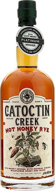 Catoctin Creek Hot Honey Rye Whisky, USA, 40 % Vol., 0,7 l - Bild 1