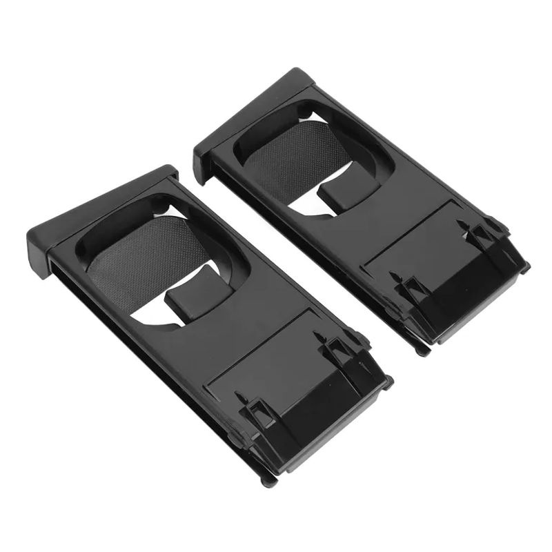 2 Stück Qiilu Dash-Getränkehalter für Toyota Hilux Vigo 2005–2015 in Schwarz aus Kunststoff - Bild 2