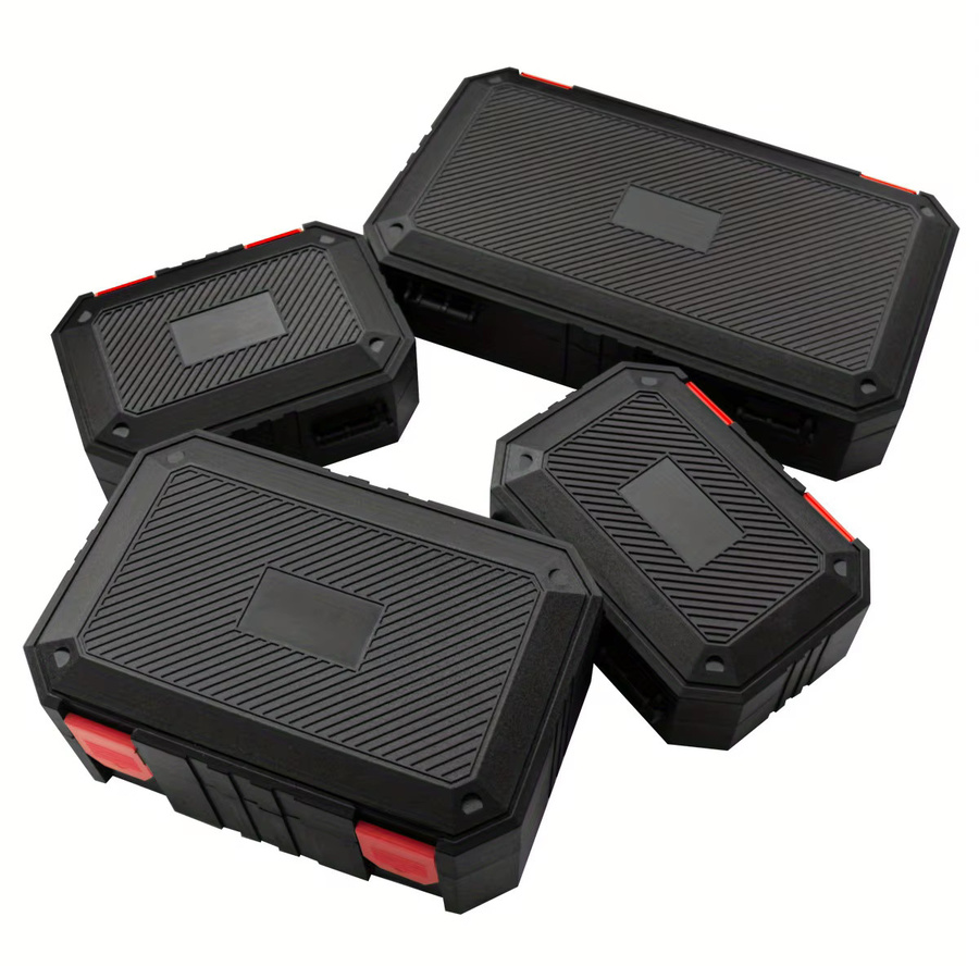FNICEL Kunststoff-Organizer-Box in Schwarz für Werkzeuge und Hardware-Zubehör - Bild 2