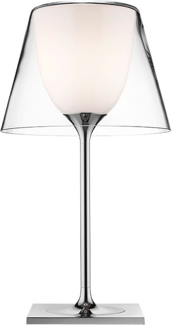 Flos KTribe T1 Tischleuchte aus Glas und Aluminium in Transparent, dimmbar - Bild 1