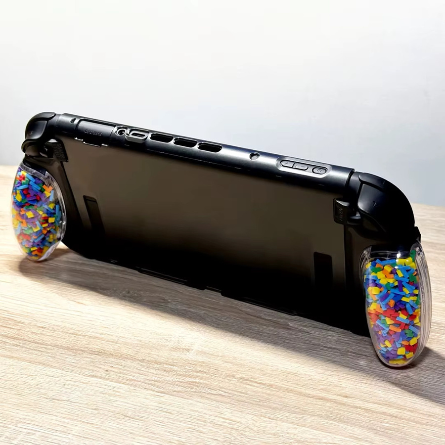 EASYGRITTY NeoGrip Fission Grip Set für Nintendo Switch 2 JoyCon in Savage Raven Style, ergonomisches Gamepad-Zubehör in Multicolour - Bild 5