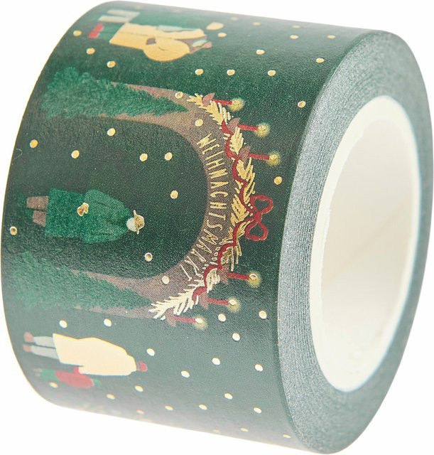 Rico Design Paper Poetry Tape Weihnachtsmarkt Breite: 3 cm - Bild 1