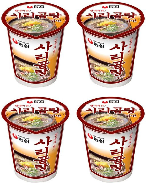 Nongshim Sari Gomtang Nudel 4 x 61 g - Bild 1