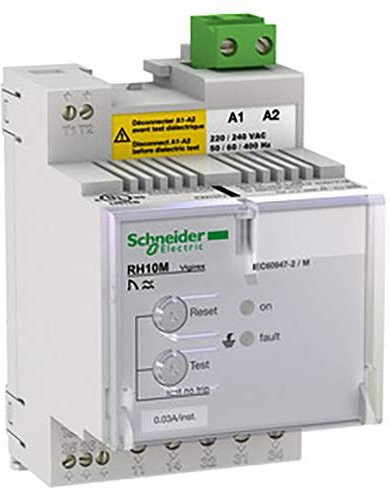 Schneider Electric RCD Schutzrelais in Weiß - Bild 1