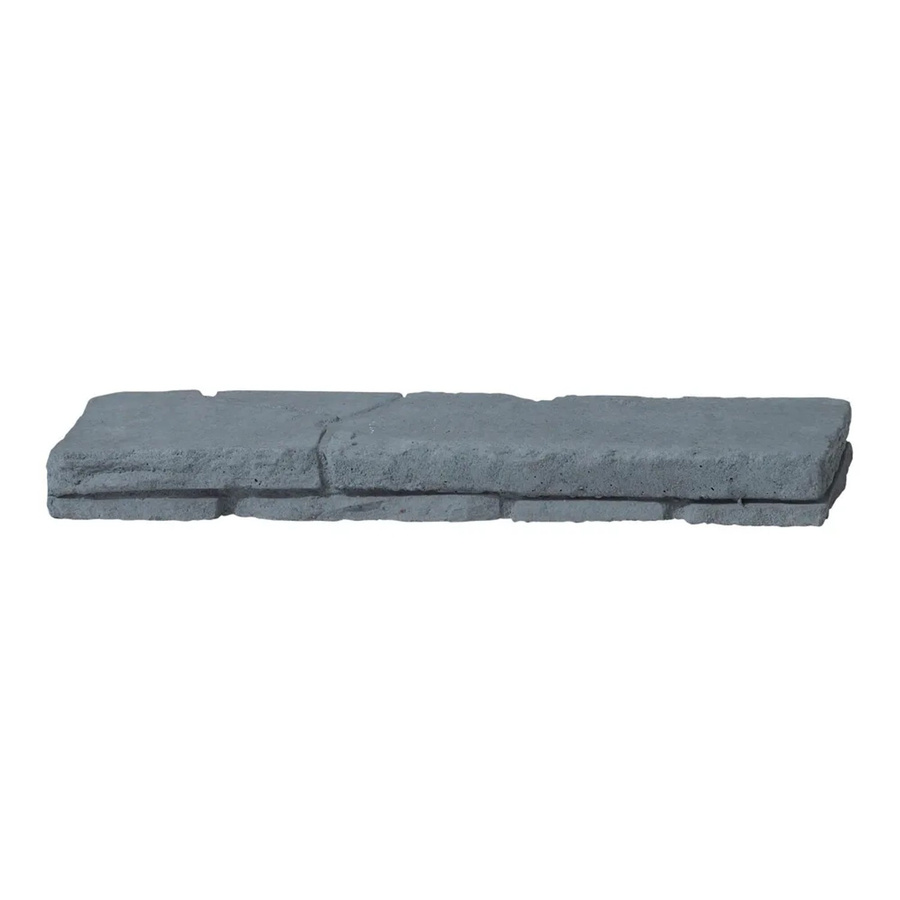 Kann Ziermauer Madoc Abdeckplatte Schiefergrau B/T/H: 47 x 13 x 4,5 cm - Bild 2