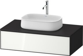 Duravit Waschtischunterschrank Zencha in Weiß, Breite: 100 cm, Tiefe: 55 cm - Bild 1