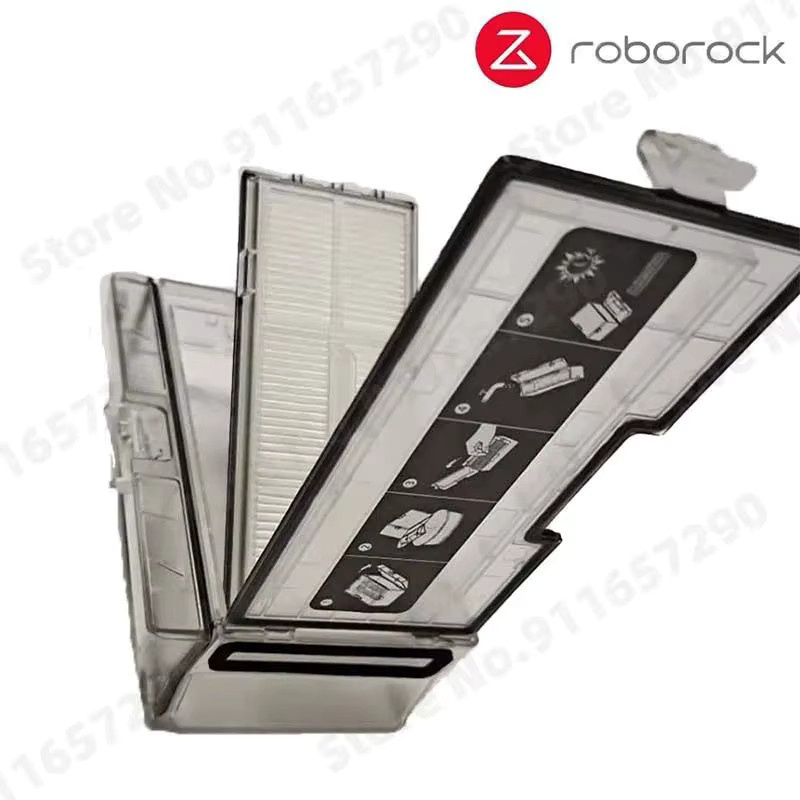 Roborock Ersatz Staubbehälter und Filterzubehör in Transparent für S7 S70 S75 Roboterstaubsauger - Bild 2