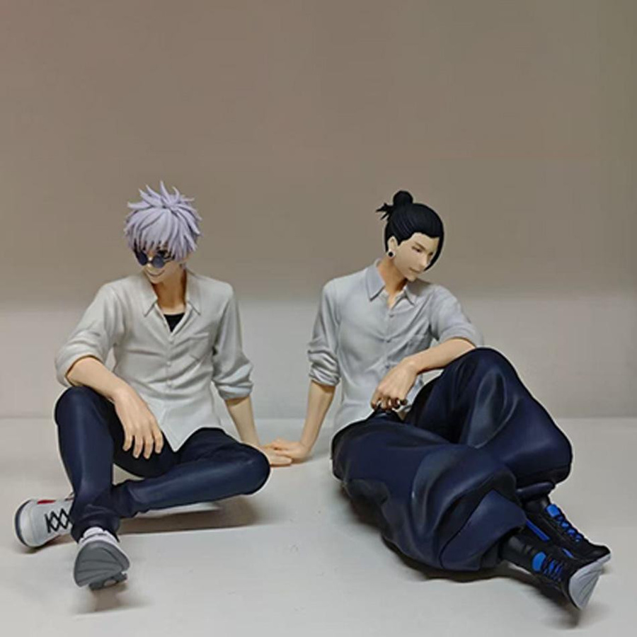 Yiran toy 1 Jujutsu Kaisen Satoru Gojo und Geto Suguru Actionfigur 10cm - Bild 3