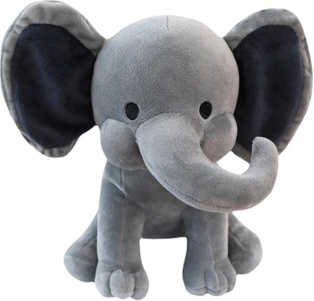 Bai Fen Bai Toys Elefant, Plüschtier, grau, ab 14 Jahren - Bild 1
