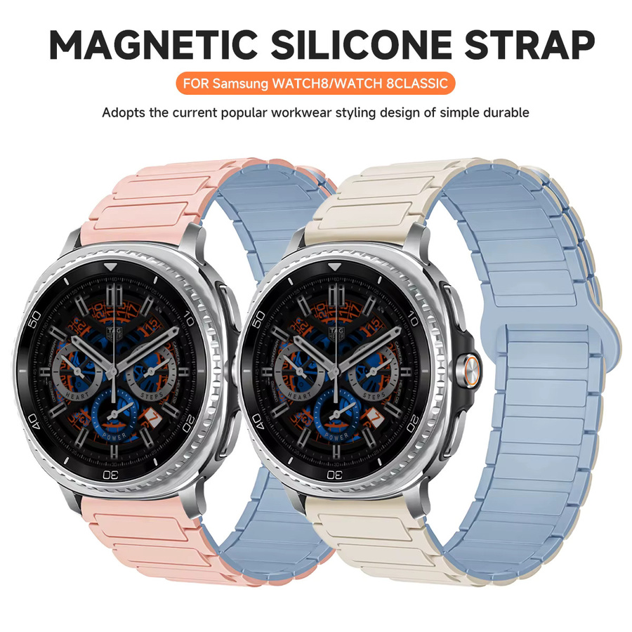 FancyWrist Uhrenarmband Silikon, Bicolor, wasserdicht, Unisex - Bild 4