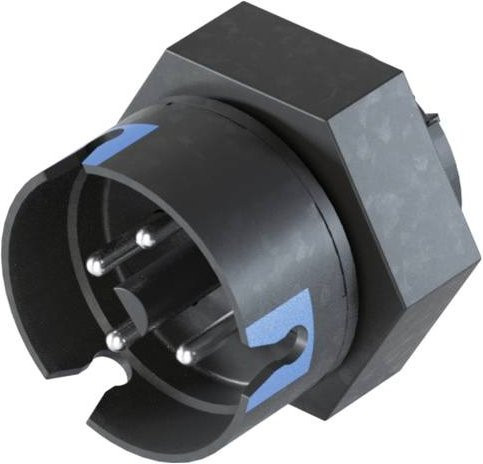 Wieland Electric 41.042.4043.9 Geräteanschluss in Blau und Schwarz - Bild 1
