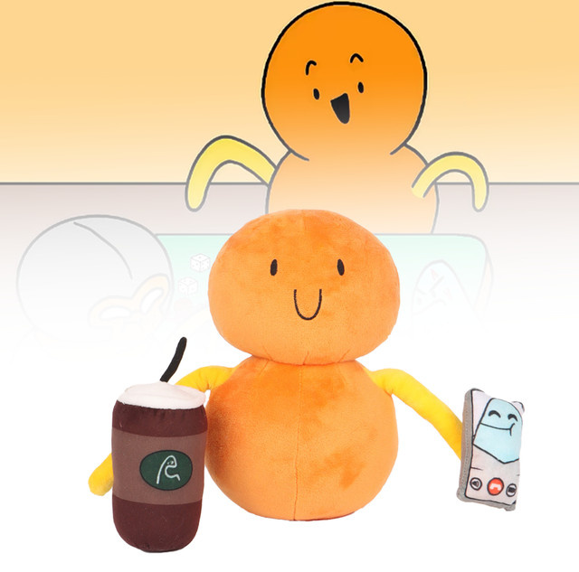 BOOKFONG Boe Plüschtier, Land von Boggs, Plüschfigur, orange - Bild 1