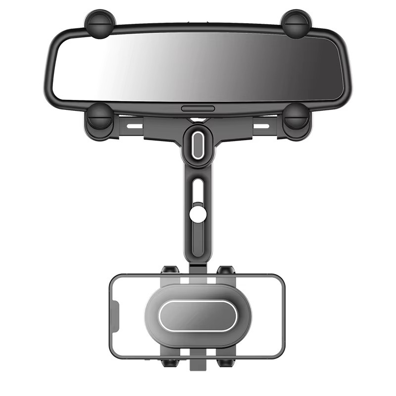 KINGSHAN Auto-Handyhalterung in Schwarz mit einziehbarem und faltbarem AR-Navigationshalterung und drehbarer Funktion für Fahrzeuge - Bild 4